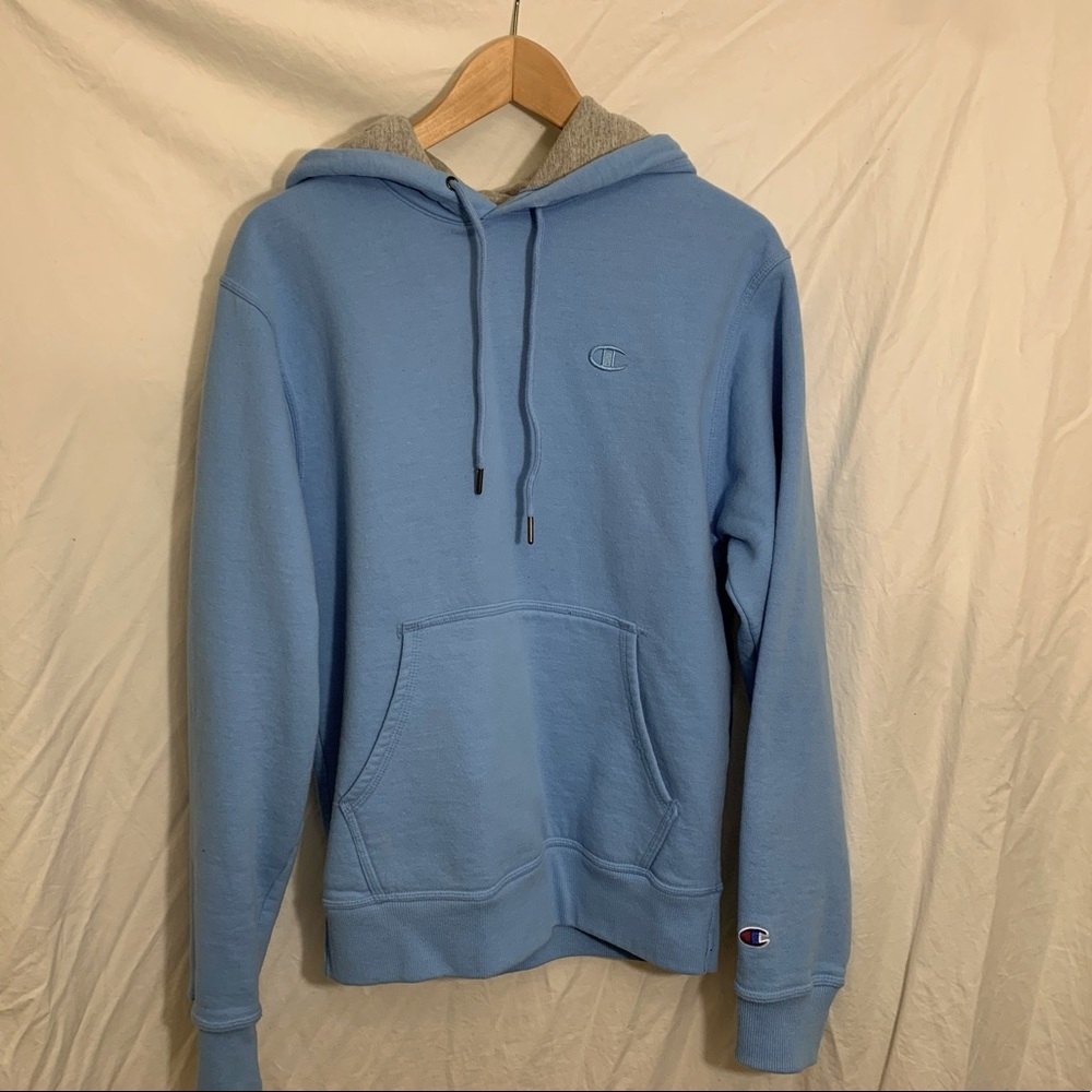 Champion Swiss Light Blue Hoodie